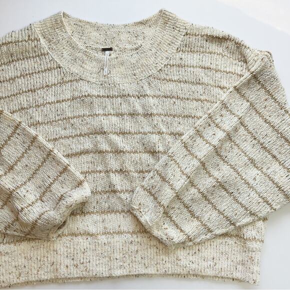 Free People Starlight Stripe Sweater - Picture 3 of 9